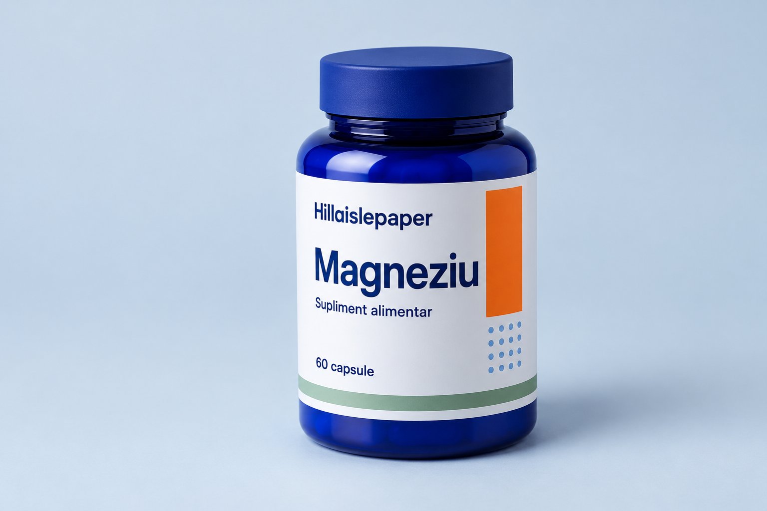 Hillaislepaper — flacon Magneziu, 60 capsule