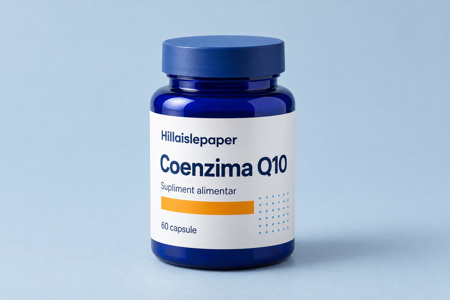 Hillaislepaper — flacon Coenzima Q10, 60 capsule