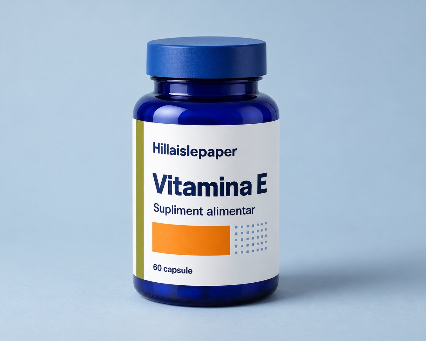 Hillaislepaper Vitamina E — flacon complet, 60 capsule